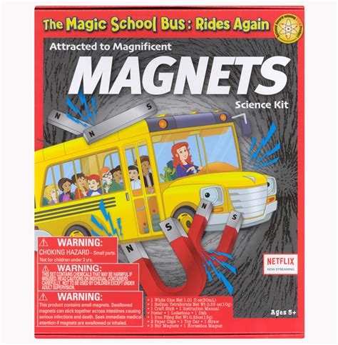 Magic scholl bus magnets